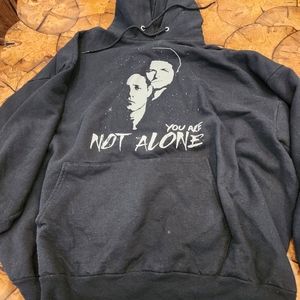 Misha Collins Jensen Ackles Supernatural You Are Not Alone YANA sweatshirt